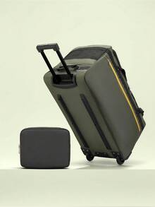 Bolsa de ropa con ruedas para viajes, bolsa de lona grande convertible con ruedas para ropa, bolsa de viaje con ruedas, bolsa de mano para ropa de viaje, bolsa de fin de semana para mujeres y hombres - Multicolor - Ver 19