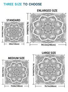 1pc New Outdoor Waterproof Anti-Sand Digital Printed Picnic/Beach Blanket, Fashion And Fresh Pattern, Suitable For Camping And Picnics