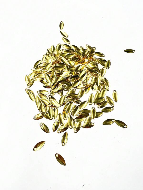 50pcs Shiny Sequins Silver & Gold Spinning Micro Fishing Sequins Bait For Tilapia, Fishing Accessories