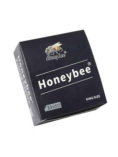 5pcs/10pcs/20pcs/50pcs Handmade Cigarette Rolling Papers, Hollow Flavored Cigarette Papers, Black Pre-Rolled Smoking Papers