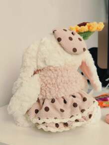 1 Peça Boina de Coelho Personalizada com Texto Personalizado, Boneca de Pelúcia Personalizada, Boneca de Pelúcia Animal, Nome e Ano Personalizados, Personalize seu Presente Exclusivo, Decorações de Suprimentos para Festa, Decoração de Aniversário, Roupa de Cama para Dormitório de Estudante, Personalize sua Decoração Exclusiva, Decorações de Festa e Casamento