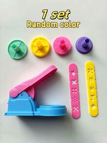 7/30 件彩色粘土工具套装，包括塑料动物刀和配件、各种颜色的彩色粘土工艺品、工艺品、带有动物/花卉/字母图案的粘土压花套件、塑料冲压工具