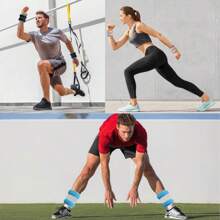 Pesas para tobillos para mujeres y hombres, pesas para piernas, 1 par de pesas ajustables para muñecas/piernas/brazos para trotar, gimnasia, aeróbic, mejorar los resultados de tu entrenamiento, ideales para hacer ejercicio