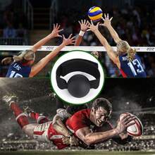 TOBWOLF - 4 bandas de entrenamiento de fútbol americano, entrenadores receptores de fútbol de rugby, ayuda para recibir entrenamiento de fútbol, entrenamiento de voleibol, correa de mano para principiantes - 1 - Ver 6