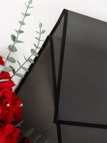 20 szt. papieru do pakowania kwiatów, papier do pakowania bukietów w stylu koreańskim, ręcznie robione opakowania na prezenty, dekoracyjny materiał kwiatowy, 23 x 23 cale, papier do pakowania, bibułka, akcesoria do bukietów, różowy papier bibułkowy, nadaje się do torebek i opakowań prezentowych, wielokolorowy papier do pakowania prezentów, papier do pakowania prezentów walentynkowych, papier artystyczny na urodziny, Wielkanoc, Dzień Matki, ukończenie szkoły, opakowania na prezenty, rękodzieło, wianek z frędzlami (przezroczysty czarny) na Dzień Matki, ukończenie szkoły