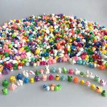 5/20/40PCS Mixed Styles Mini Resin Animals Mushroom Figurines Miniature Mixed Styles For DIY Bonsai Craft Ornament Fairy Garden Micro Landscape Accessory Home Decor