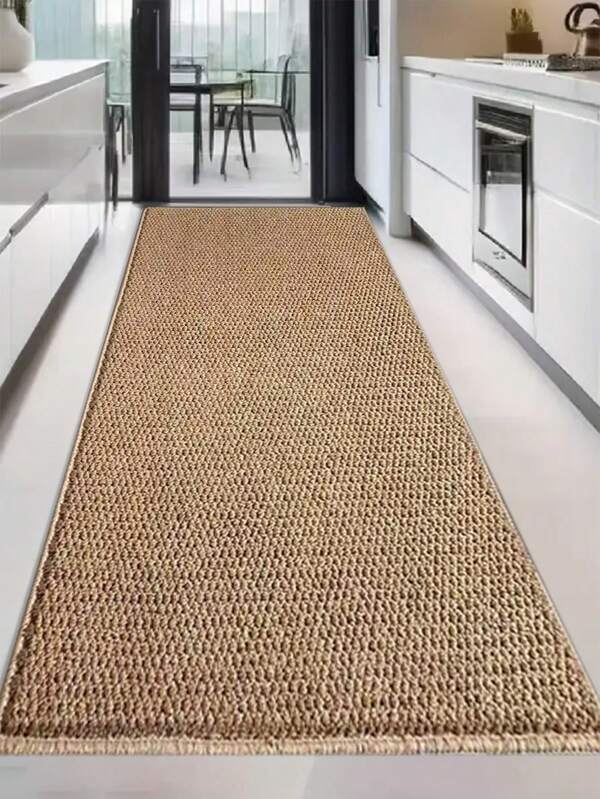 1 szt. Luksusowa, minimalistyczna mata kuchenna, dywanik kuchenny w jednolitym kolorze retro, mata dekoracyjna do domu; Dostępne w wielu rozmiarach, do użytku wewnątrz i na zewnątrz; dywan kuchenny, mata kuchenna, dywanik kuchenny, wycieraczka, mały dywanik, dywan, chodnik, dywanik, dekoracja domu, dywanik, mata zewnętrzna, dywan do sypialni, dywan zmywalny