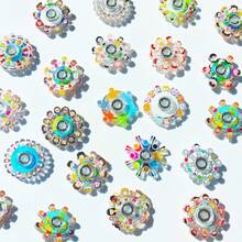 Neuer kreativer drehbarer Finger, acryl-handgehaltener Finger Spinner, Stressabbauendes Spielzeug, Partygunst - Urlaubsgeschenk - Geburtstagsgeschenk - exquisites Geschenk