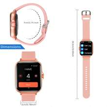 Eytlptoc New 1.85-Inch Large Screen Smart Watch, Compatible With IOS/Android Phones, Supports HD Voice Calls, Multiple Sports Modes, Suitable For Sports, Outdoor And Daily Wear, Multiple Dial Faces To Choose From, Multi-Function - Music & Camera Control, Message Push And Reading, Suitable For Men And Women!