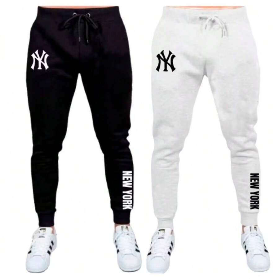 KIT 2 Calça Moletom forrada Calça joguer unissex com bolsos laterais Varias Cores Caimento Perfeito