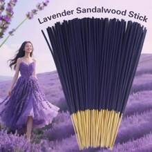 115/200pcs Lavender Scented Incense Sticks - Bamboo Stick Incense, Suitable For Aromatherapy, Yoga, Meditation, Home And Office Fragrance, Perfect Holiday Gift Set