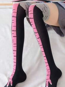 1 Pair Funny Chicken Feet Design Socks, Entertaining Party Decoration Socks, Suitable For Dates, Gatherings, Humorous Party Occasions, Students, JK Uniform Long Socks, Leg Shaping Socks, Halloween, Christmas Party Socks