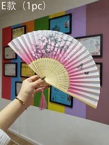 Personalized Wedding Fan/Fringed Wedding Folding Fan/Mass Custom Wedding Party Fan/Wedding Gift Ideas/Ceremony Gifts For - Multicolor - View 32