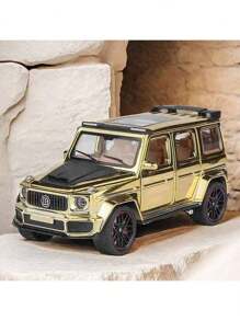 1 pezzo Auto modello 1:32, con porte multiple per accesso, dotata di suono e luce, pedale estensibile, in materiale di lega, adatta per camere da letto, soggiorni, decorazioni, regali per feste, giochi per bambini, regali di Natale e Ognissanti