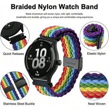 Smart Watch Strap - Multicolor (Black Buckle) - View 3