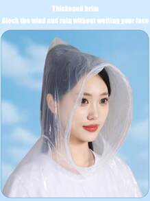 5pcs Disposable Raincoat Portable Raincoat Full Body Rainproof Adult Raincoat Playground, Mountaineering, Travel Essential Item