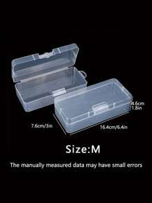 1 pieza multifuncional Caja de almacenamiento para Papelería , Bisutería , Manicura suministros
