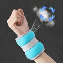 Pesas para tobillos para mujeres y hombres, pesas para piernas, 1 par de pesas ajustables para muñecas/piernas/brazos para trotar, gimnasia, aeróbic, mejorar los resultados de tu entrenamiento, ideales para hacer ejercicio