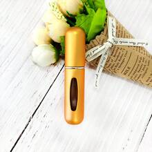 1pc 5ml Perfume Bottle Spray Bottle Self-Pump Bottom Filling Empty Bottle Cosmetic Perfume Sample Bottle Christmas Decorations Home Christmas Gifts Christmas Decor - Random - View 4