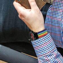 Smart Watch Strap - Multicolor (Silver Buckle) - View 6