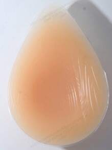 Silicone Water Drop Breast Pads, Unisex Mastectomy Silicone Breast Prosthesis Inserts, Suitable For Cross-Dressing