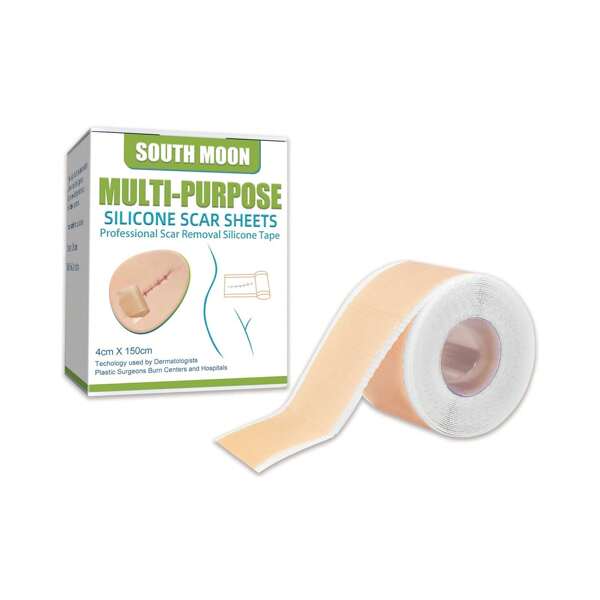 4*150cm Self-Adhesive Silicone Scar Patch, Covers Scars, Smoothes Skin Surface, Scar Treatment Tape