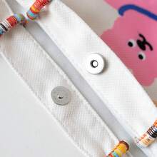 Women Top Handle Bags - 粉紅色 - 查看 5