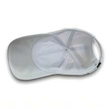 Unisex Dad Hat In 100% Cotton Twill Curved Brim Plain Personalized Happy In Simple - 白色繡花黑色 - 查看 3