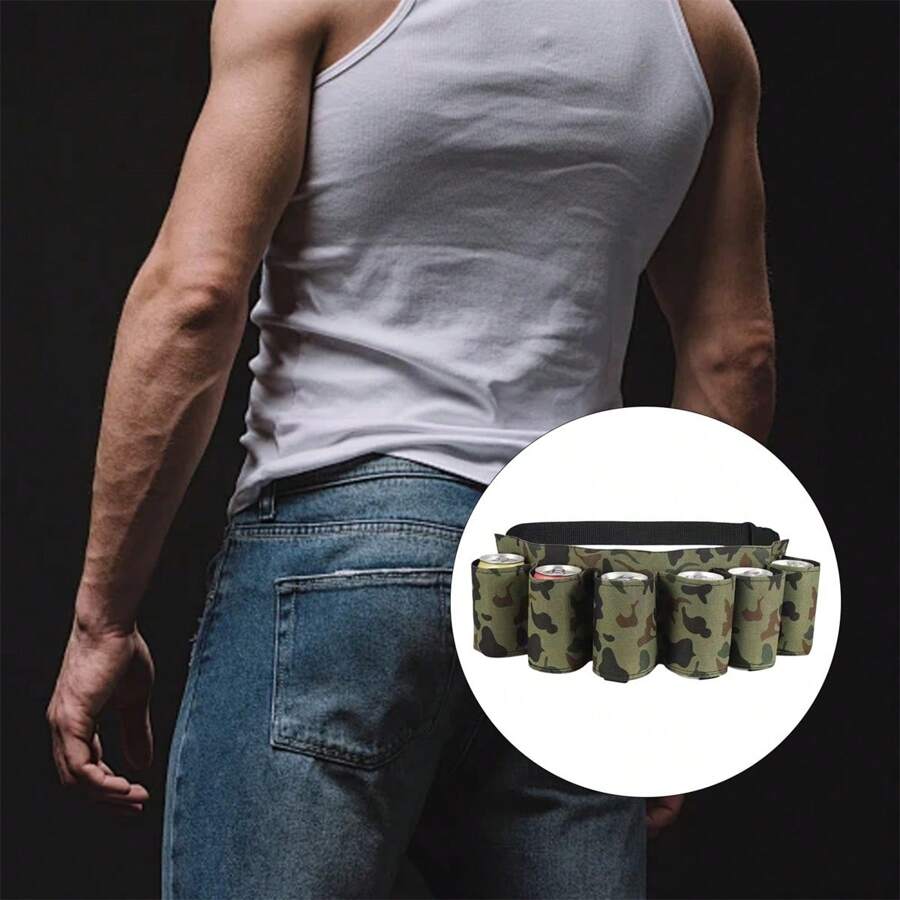 Women Waist Pouch - 迷彩綠 - 查看 1