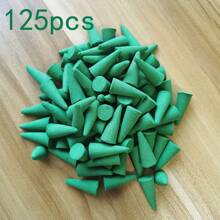 1pc 65/100/125 Pcs Lemongrass Incense Cones, Suitable For Kitchen, Living Room, Home Decor, Yoga, Office, Aromatic Fragrance