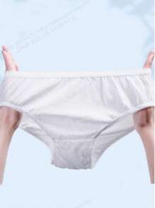 2 Pcs Disposable Underwear For Postpartum Women, Outdoor Use, Travel, No Washing Needed