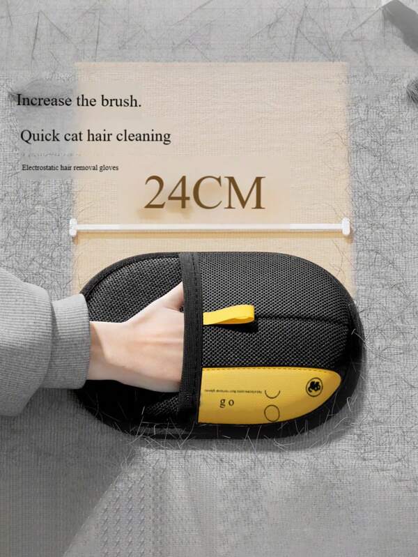 Pet Hair Removal Glove For Cats & Dogs,Pet Hair Remover Electrostatic Gloves,Efficient Pet Grooming Gloves With Hair Comb,Reusable Cat & Dog Hair Remover For Couch, Furniture, Carpet, Curtain