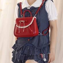 Women Shoulder Bags - 紅色 - 查看 9
