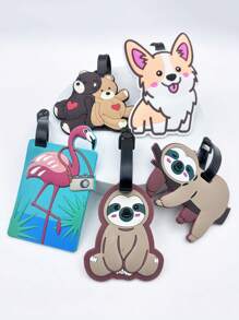 1pc Outdoor Travel Luggage Tag, Bag Charm, Suitable For Tourism, Luggage/Backpack ID Tag, Hangtag Travel Essentials Travel Accessories Vacation Summer Holiday Back To School Women Mini Travel Products