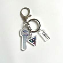KPOP Fandom Keychain, AESPA, New Denim Keychain, EXO, Fandom Keychain Pendant - Multicolor - View 3