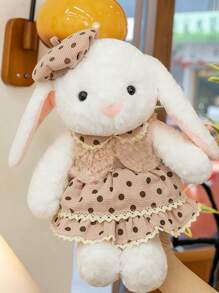 1 Peça Boina de Coelho Personalizada com Texto Personalizado, Boneca de Pelúcia Personalizada, Boneca de Pelúcia Animal, Nome e Ano Personalizados, Personalize seu Presente Exclusivo, Decorações de Suprimentos para Festa, Decoração de Aniversário, Roupa de Cama para Dormitório de Estudante, Personalize sua Decoração Exclusiva, Decorações de Festa e Casamento