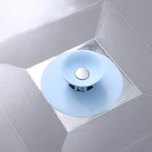 Kitchen Pool Plug Sewer Deodorizer Press-Type Floor Drain Cover Wash Basin Plug,Kitchen Hygiene Accessories, Christmas Kitchen Upgrade With Cozy Fall& Winter Styles - Random - View 2