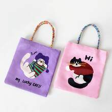 Women Top Handle Bags - 粉紅色 - 查看 6