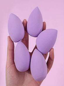 2pcs/5pcs/15pcs/20pcs Makeup Sponge Set, Super Soft & Fine, Doesn't Soak Up Powder, Expands When Wet, Multipurpose Portable Makeup Tool, Suitable For Foundation, Powder, Liquid Cosmetics, Makeup Essentials, Professional Makeup Tools
