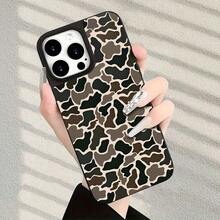 Una funda elegante para teléfono no incluye un cordón ni un soporte. Funda para teléfono RealTree Camo Design-Design, adecuada para los modelos de 16, 15, 14 Pro, 13, 12, 11, XR, XS Plus, fabricada con material de silicona TPU, que ofrece protección golpes y caídas. - Negro - Ver 5
