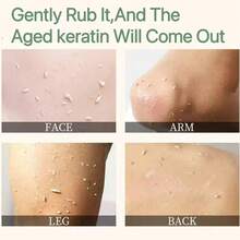 100g温和去角质凝胶，杏仁酸洁面磨砂凝胶，令肌肤清新柔滑，通过磨砂颗粒实现物理去角质，无刺激，适用于面部和身体，适合所有肤质 - 綠色100g - 查看 5