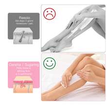DEF Waxing Set – 3 Depilatory Waxes + 100 Fabric Strips - 紅色 - 查看 5