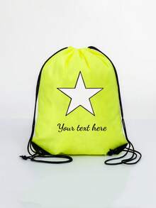Personalized Nylon Drawstring Pocket, Can Be Printed With Name, Text Or Logo, Custom Backpack For Event Planners. This Bag Is Suitable For Daily Use By Boy And Girl, Suitable For Going Out, Exercise, Travel, Shopping, Beach And Other Occasions. - Drawstring Bag Backpack - View 20