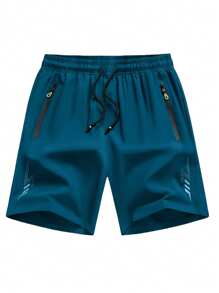 Pantalones cortos de entrenamiento de alto rendimiento para hombres - Flexibles y ligeros para entrenamientos deportivos