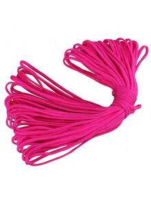 10/100m/Pc Fluorescent Color Camouflage 7-Strand Paracord, Suitable For Outdoor Multipurpose Emergency Survival Rope, Parachute Pull Rope, Bracelet Weaving, Hanging, Camping, Picnicking, Clothesline, Pet Leash, Durable DIY Rope - 10 Meters - View 9