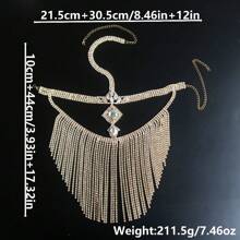 Exotic Tassel Mask (Women's Style) Made Of Acrylic, With An Exotic Style And Tassel Design. Suitable For Stage Performances / Masquerade Balls.