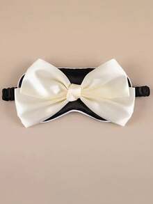 Bowknot Sleep Mask, Gift, Light Blocking & Eye Fatigue Relief, Travel Rest Eye Cover,School,Back To School,Travel,Travel Essentials,Home Essentials,Eye Mask,Sleep Mask - Multicolor - View 6