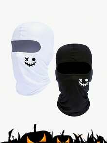 Bộ 1/2/3 Nhiều Món Trang Trí In Hình Mũ Balaclava Cho Nam Và Nữ, Lỗ Đeo Kính, Mặt Nạ Trượt Tuyết, Logo Phản Quang, Mũ Bảo Hiểm, Mặt Nạ Thích Hợp Cho Du Lịch Ngoài Trời Mùa Xuân Và Mùa Hè, Đạp Xe, Đi Bộ Đường Dài, Câu Cá - Nhiều màu - Xem 14