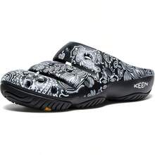 KEEN Men's Yogui Comfortable Slip On Lightweight Clogs - H & S Black - View 1
