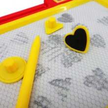 1pc Cartoon Black & White Graffiti Rewritable Drawing Board, Student Doodle Writing Board